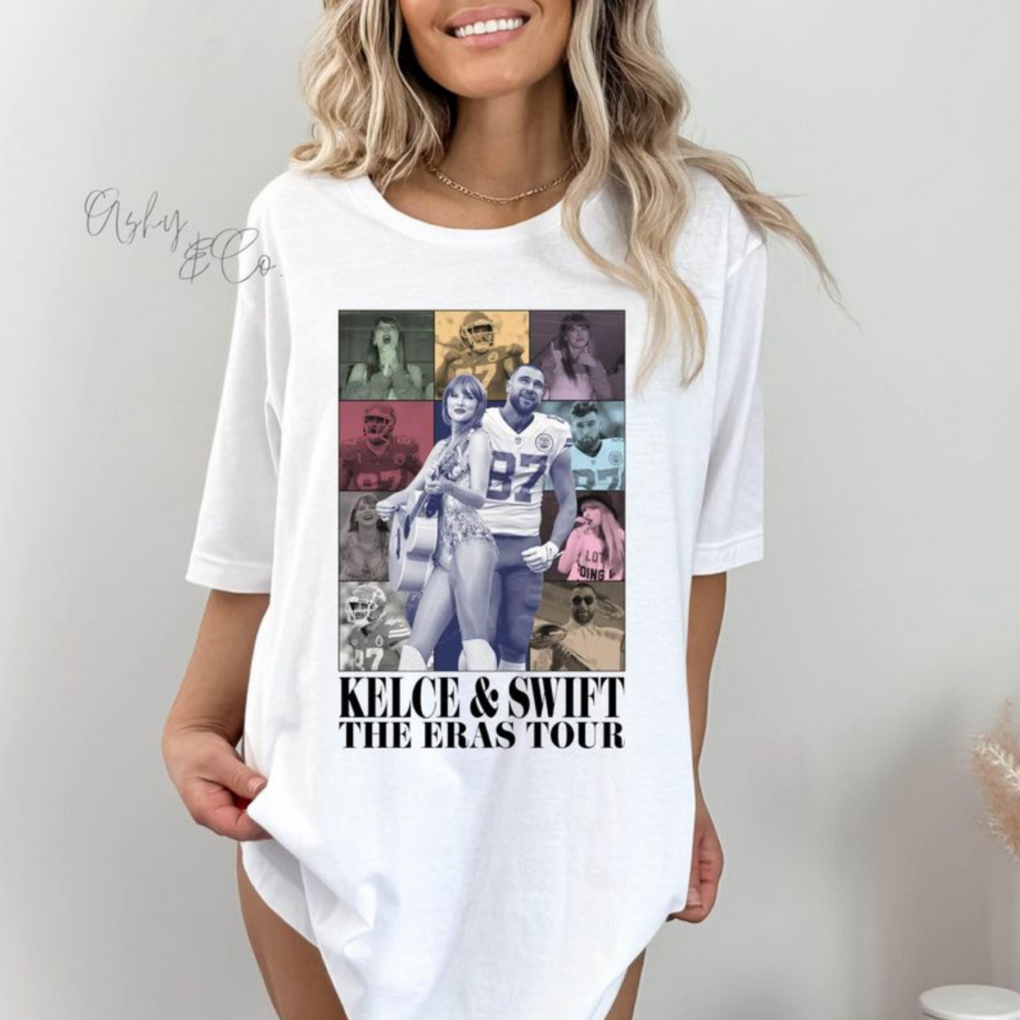 Tay-Trav Kelce Eras Football Tee