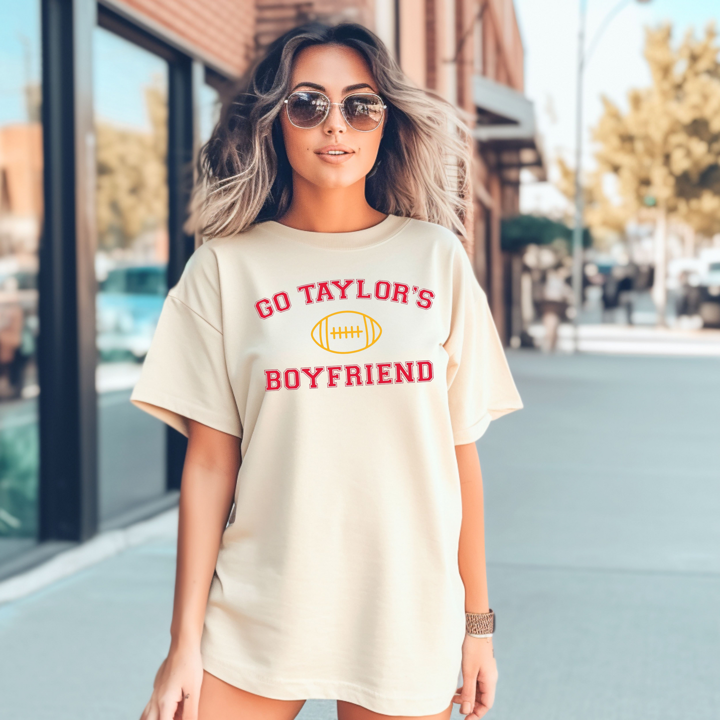 Go Tays Boyfriend Football Tee