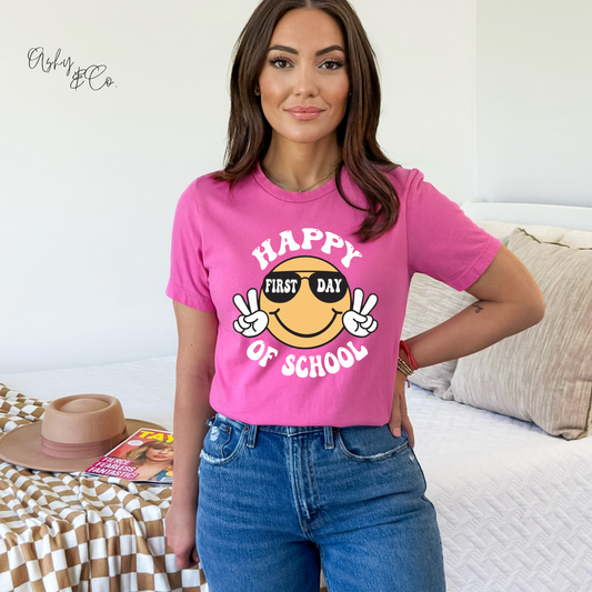 Happy First Day of School Tee