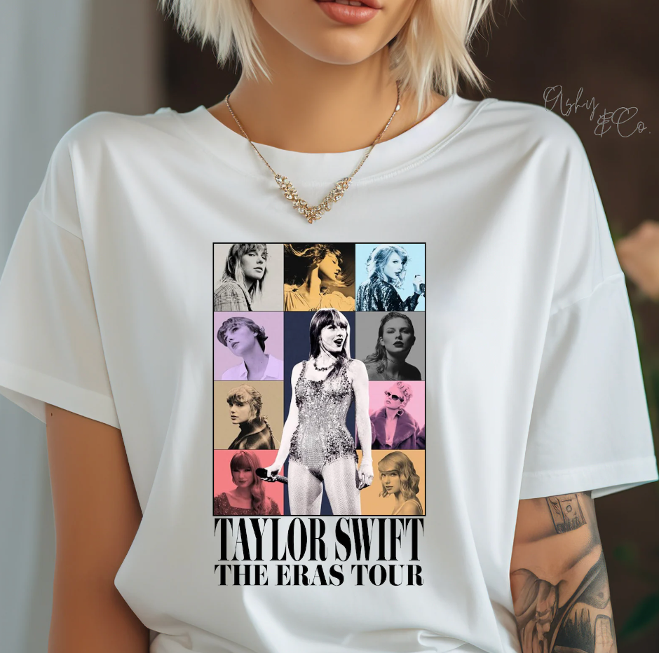 Singing Tay Eras Poster Tee