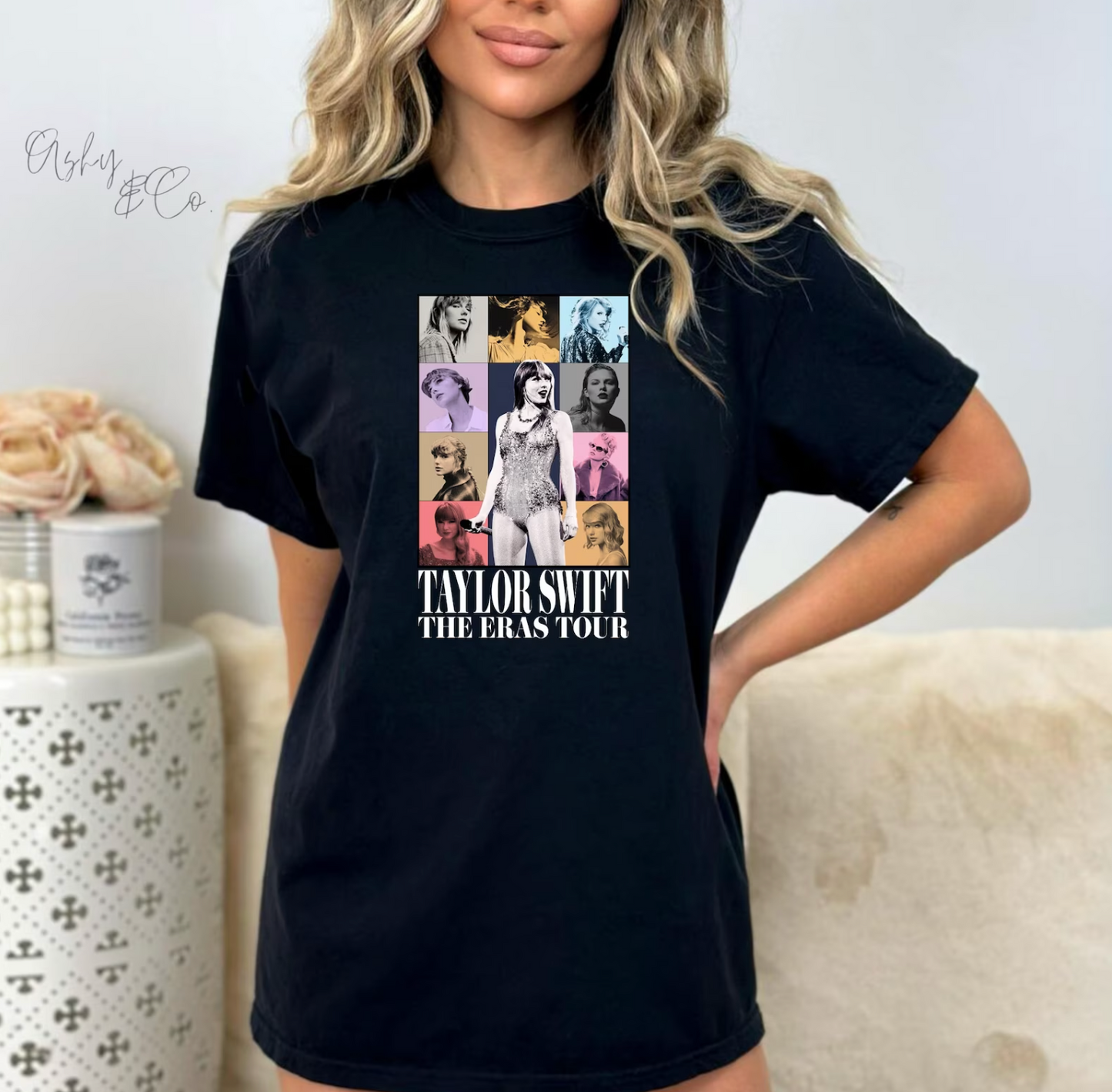 Singing Tay Eras Poster Tee